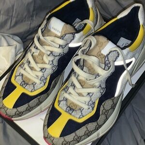 Gucci GG Supreme Rhython Multicolor size 13
